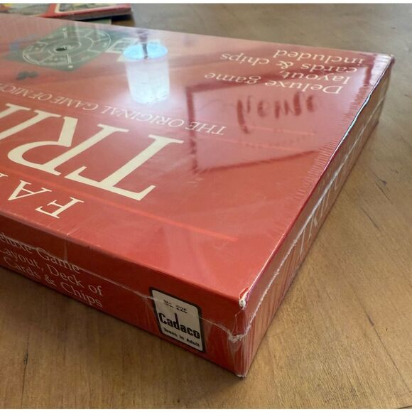 NEW TRIPOLEY Board Game Deluxe Mat Version Ideal 1989 Edition‎ Family Game - Picture 5 of 5